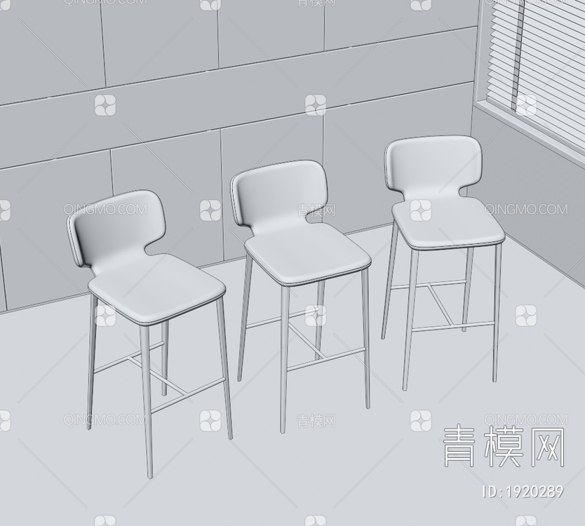 单椅3D模型下载【ID:1920289】