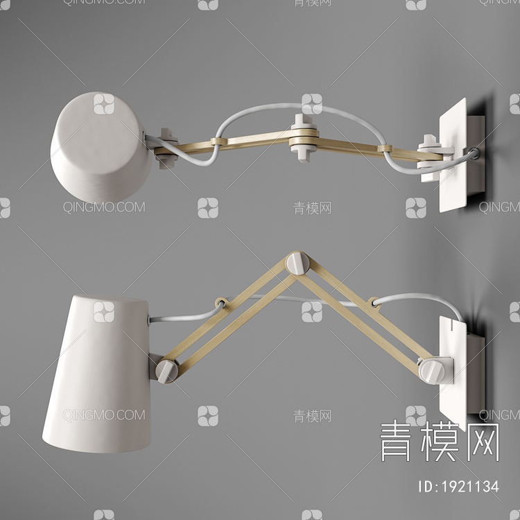 台灯，壁灯3D模型下载【ID:1921134】
