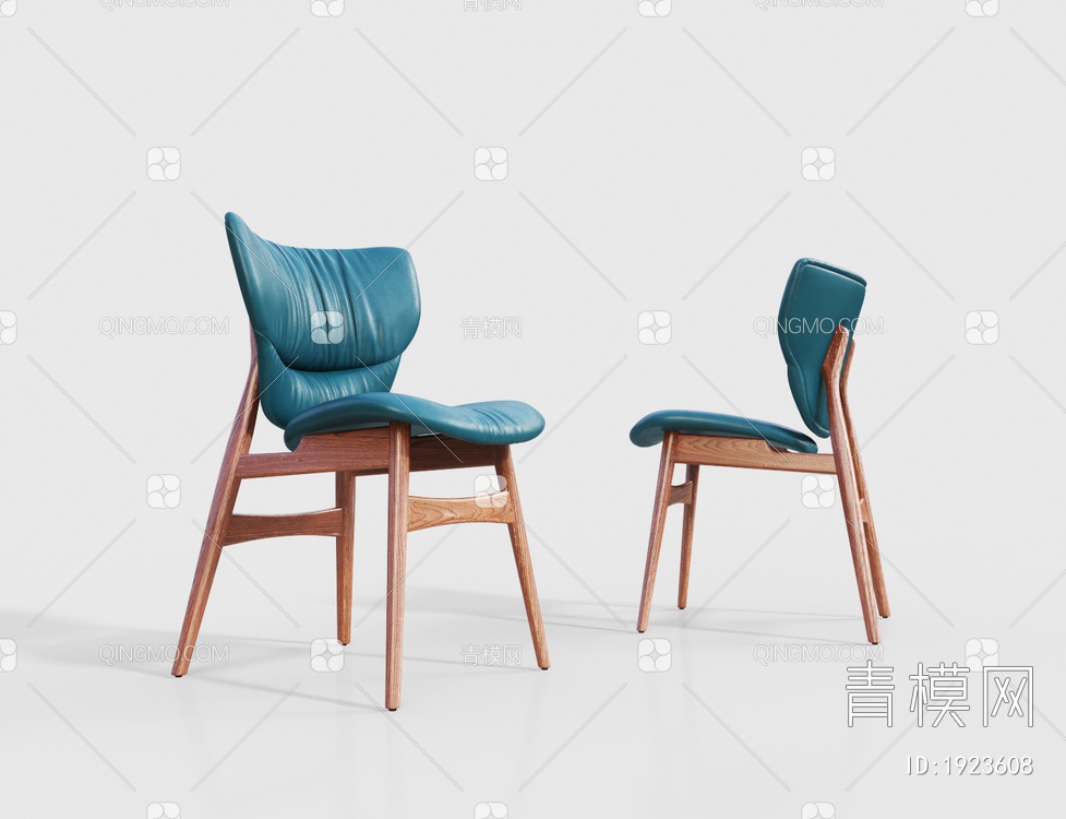 皮革单椅3D模型下载【ID:1923608】