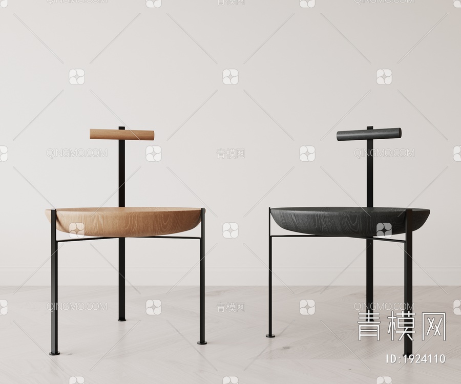 椅子 单椅3D模型下载【ID:1924110】