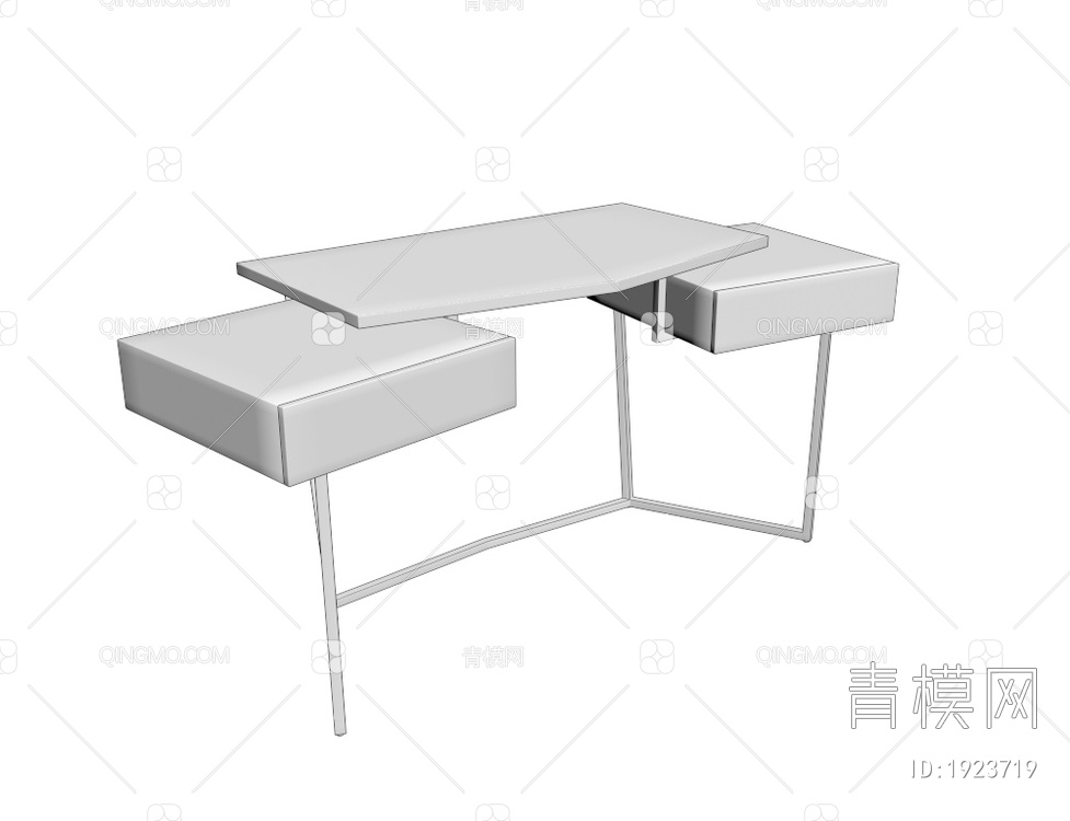 书桌 梳妆台 化妆桌3D模型下载【ID:1923719】