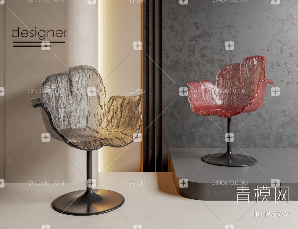 餐椅3D模型下载【ID:1925782】