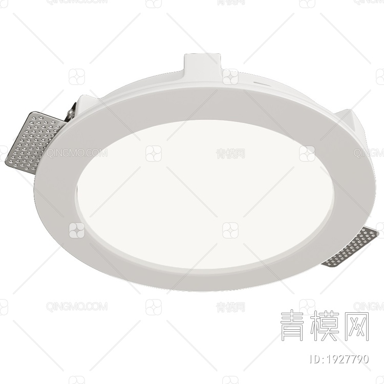 Z-in S05白色吸顶灯3D模型下载【ID:1927790】