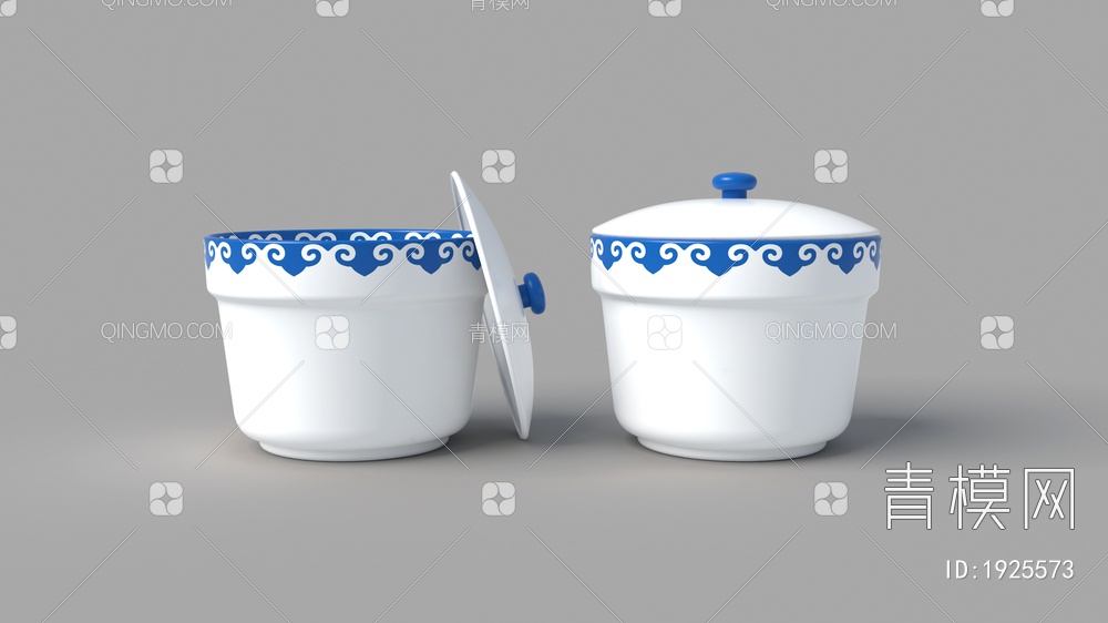 茶具3D模型下载【ID:1925573】