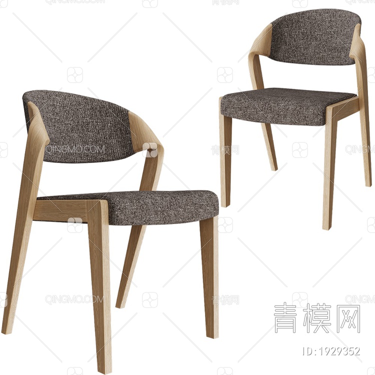 单椅3D模型下载【ID:1929352】