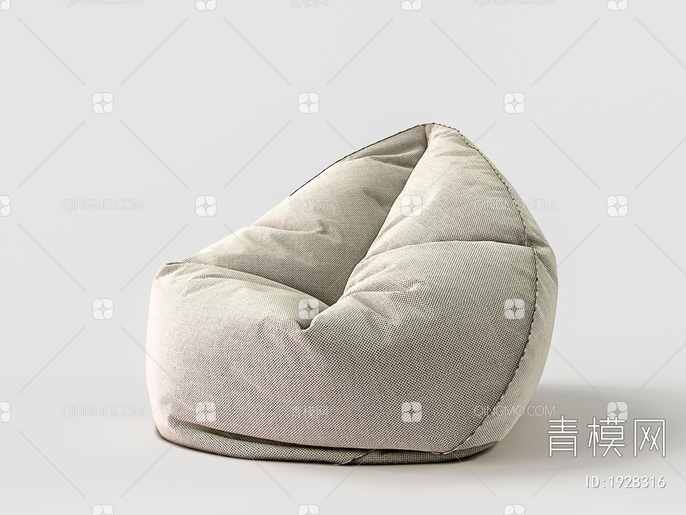 懒人沙发3D模型下载【ID:1928316】
