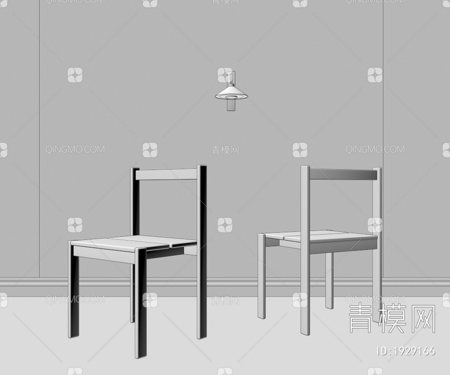 椅子3D模型下载【ID:1929166】