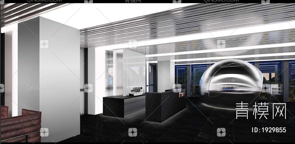 大涌华润城新展示中心室内设计方案+软装方案+CAD施工图【ID:1929855】