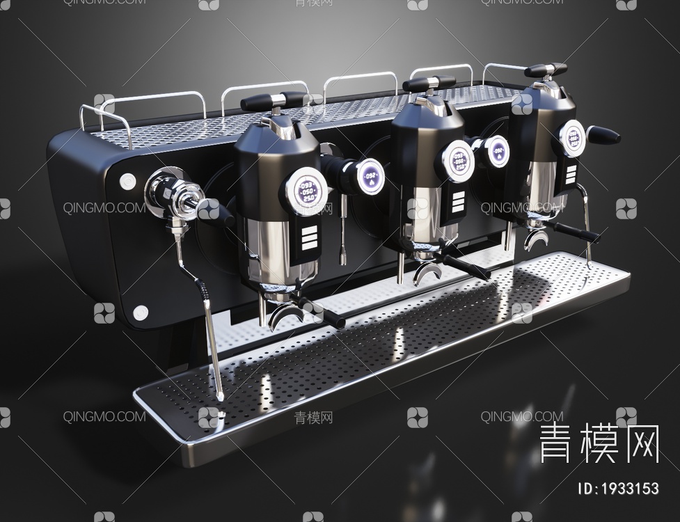 咖啡机3D模型下载【ID:1933153】