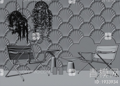 椅子3D模型下载【ID:1933934】