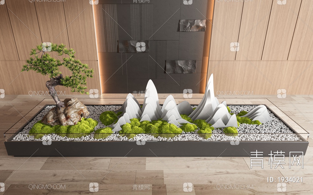 景观植物小品3D模型下载【ID:1934021】