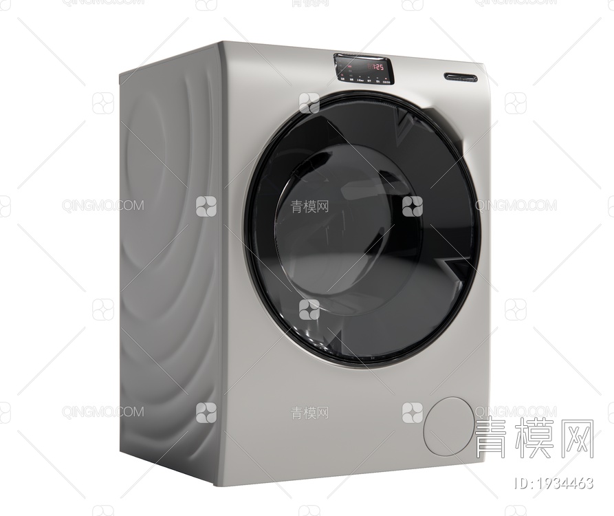 洗衣机 滚筒洗衣机SU模型下载【ID:1934463】
