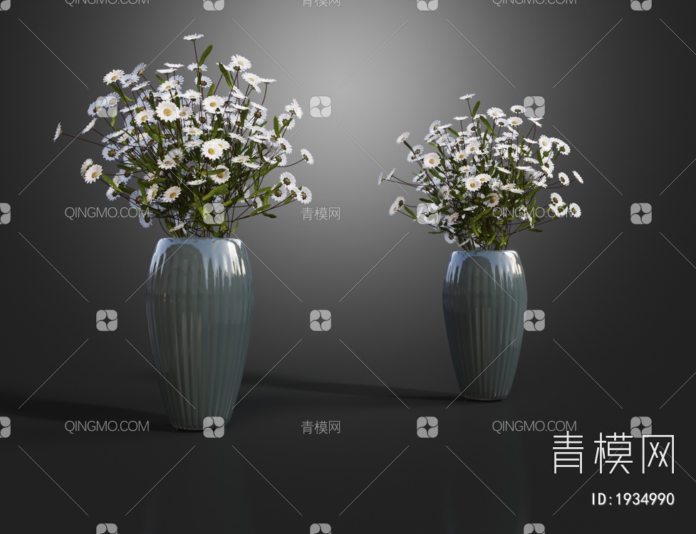 花瓶3D模型下载【ID:1934990】
