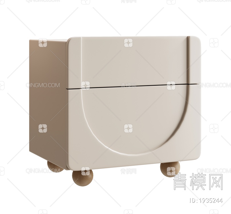 POLIFORM床头柜3D模型下载【ID:1935244】