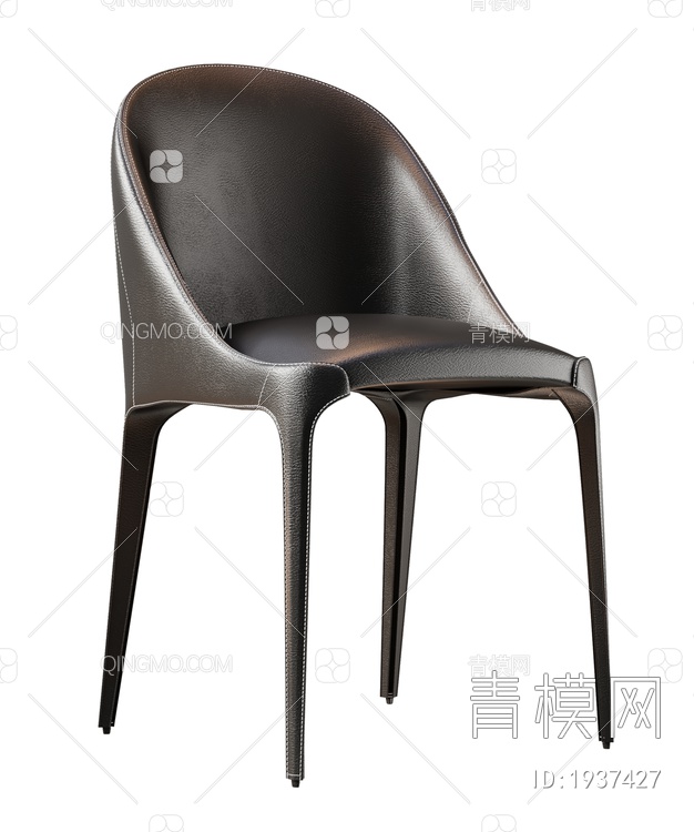 POLIFORM 单椅 餐椅3D模型下载【ID:1937427】