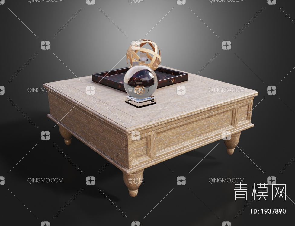 茶几 茶桌3D模型下载【ID:1937890】