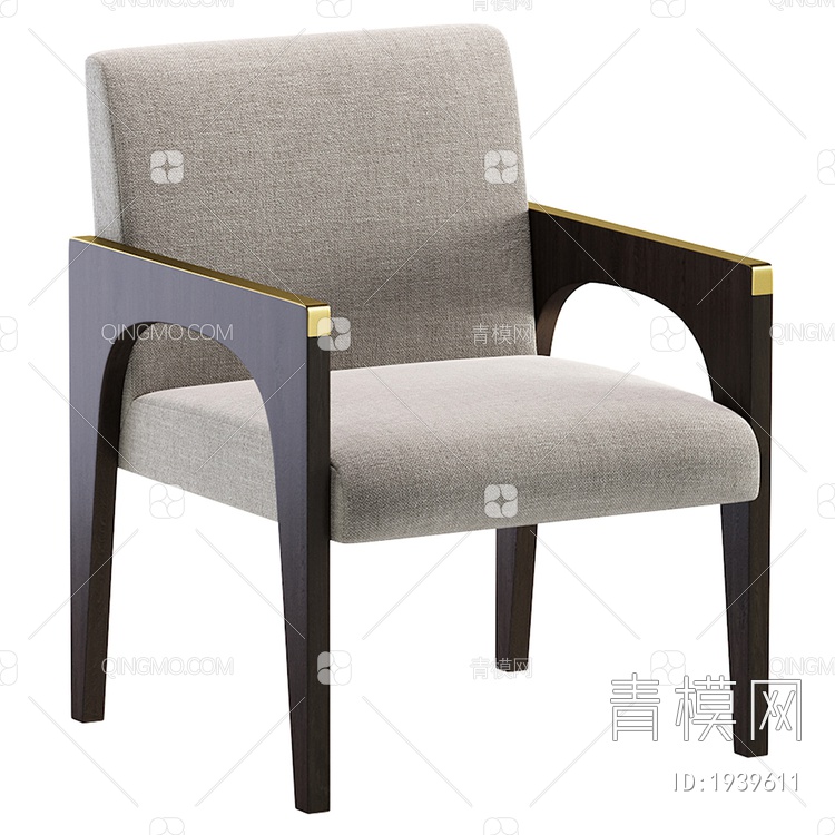 单椅3D模型下载【ID:1939611】