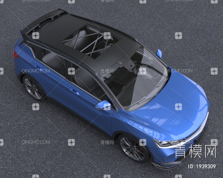 2020款吉利缤越汽车低配版3D模型下载【ID:1939309】