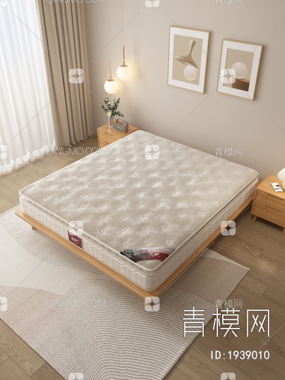 床垫3D模型下载【ID:1939010】