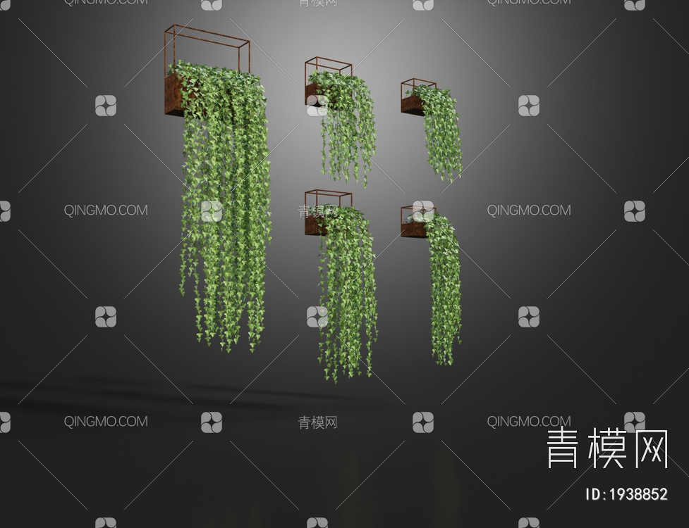 植物藤蔓3D模型下载【ID:1938852】