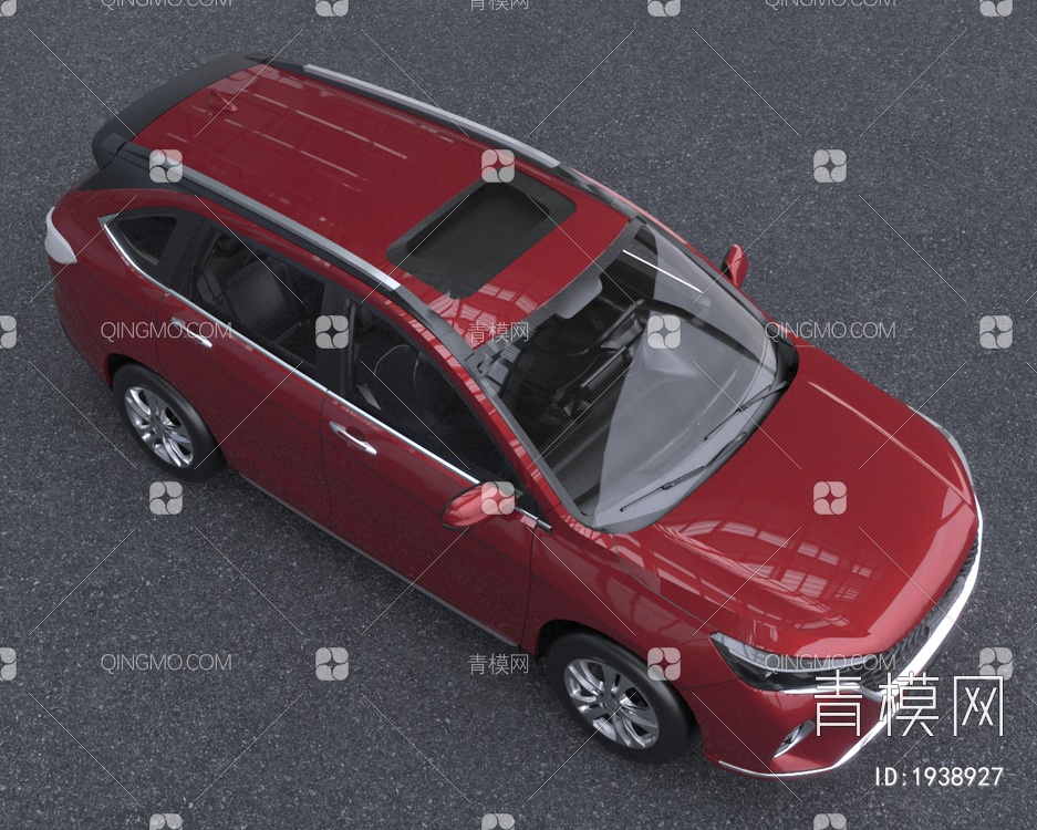 2021款长城哈弗M6Plus汽车3D模型下载【ID:1938927】