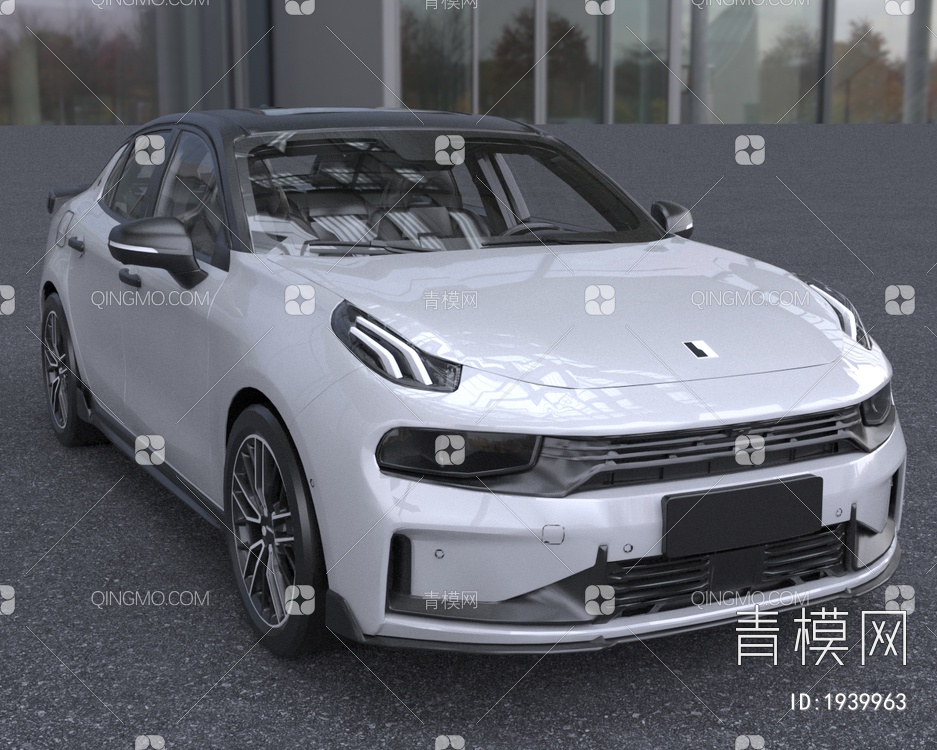 2021款领克03HEVPlus新能源汽车3D模型下载【ID:1939963】