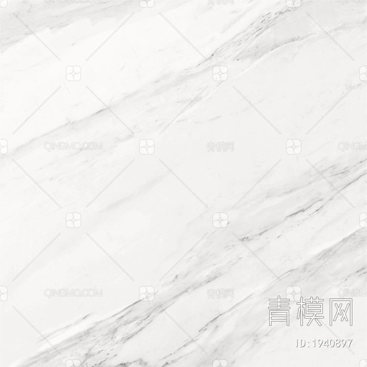 高清白色大理石岩板瓷砖石材贴图下载【ID:1940897】