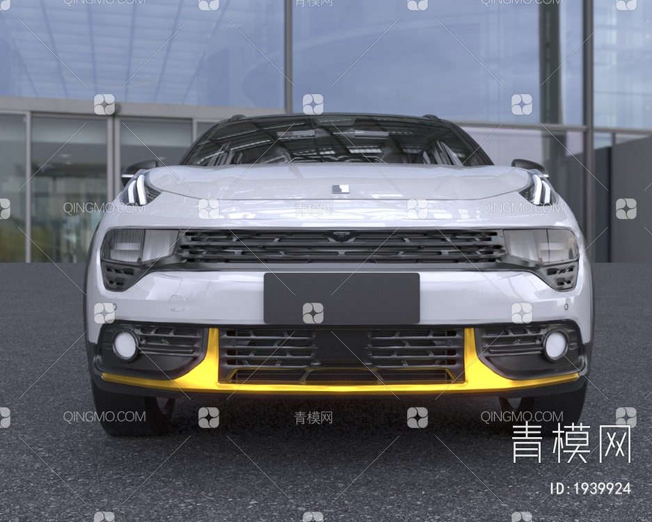 2021款领克02HEVPlus新能源汽车3D模型下载【ID:1939924】