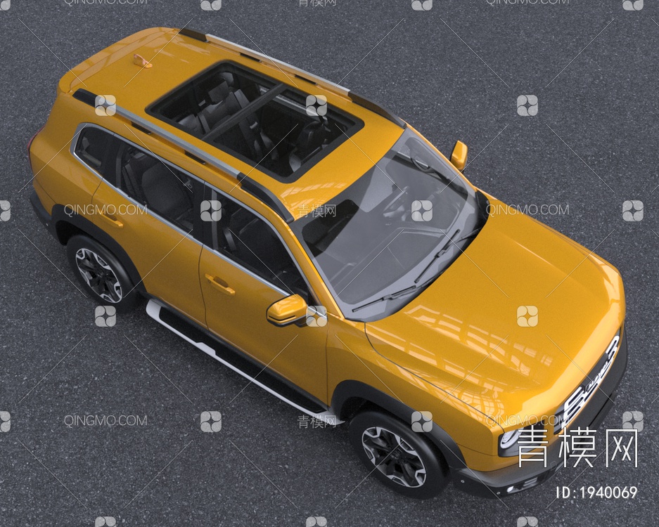 2022款哈弗大狗汽车3D模型下载【ID:1940069】