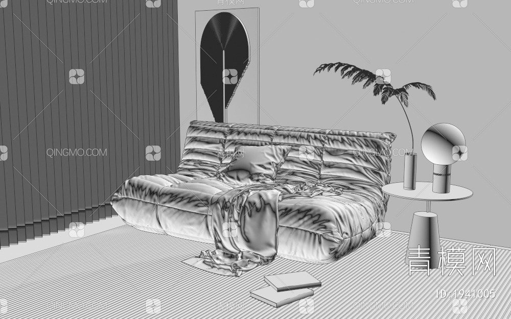 懒人沙发3D模型下载【ID:1941005】