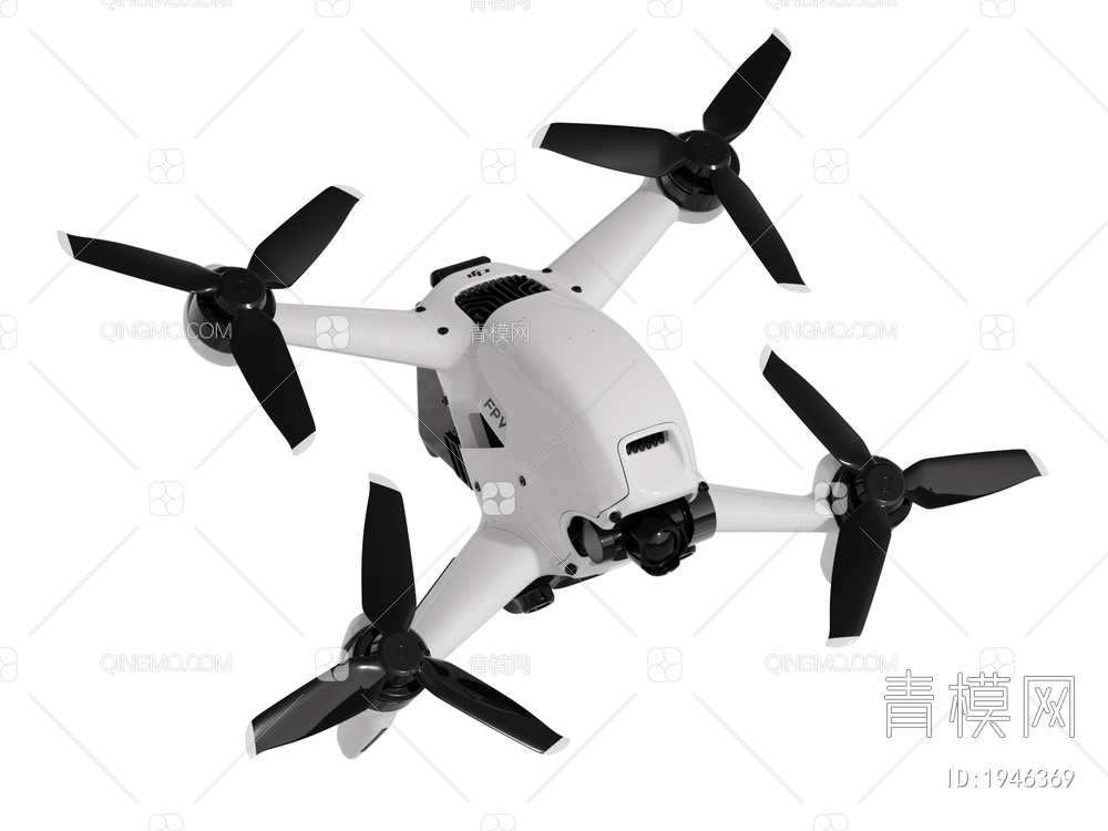 科技器材 大疆无人机3D模型下载【ID:1946369】