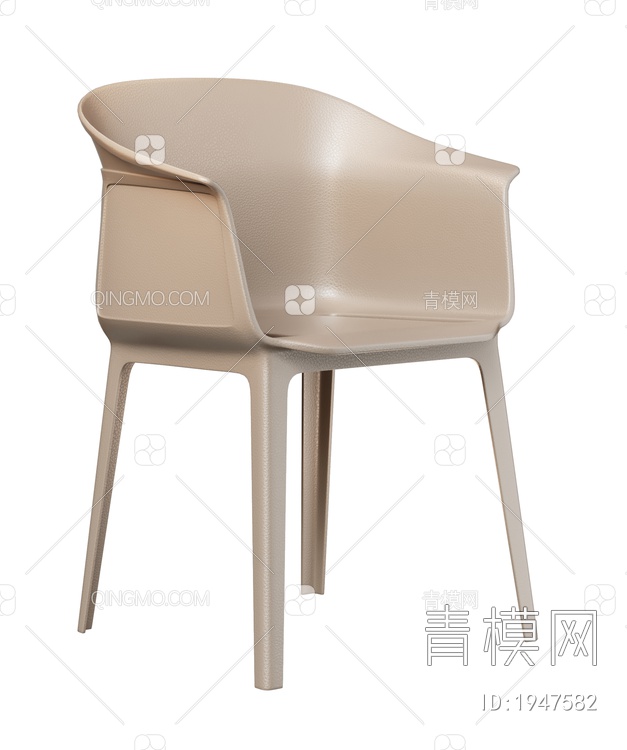 MINOTTI餐椅组合3D模型下载【ID:1947582】