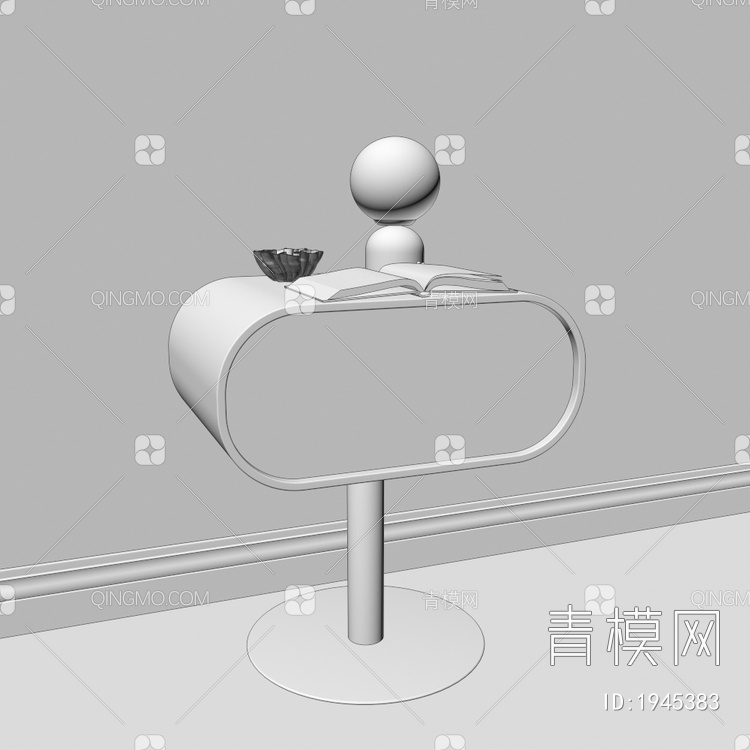 床头柜3D模型下载【ID:1945383】