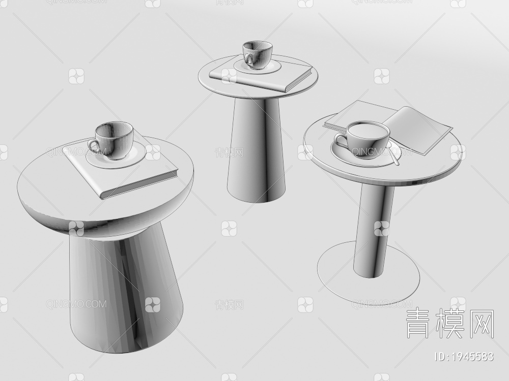 边几，角几，茶几3D模型下载【ID:1945583】