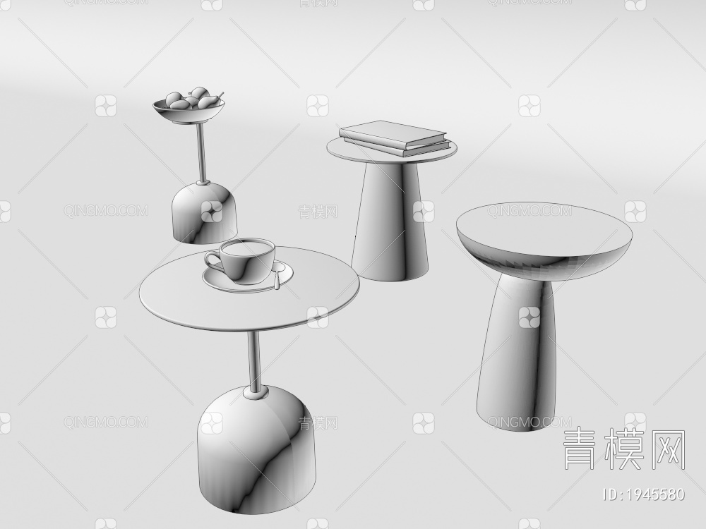 边几，角几，茶几3D模型下载【ID:1945580】