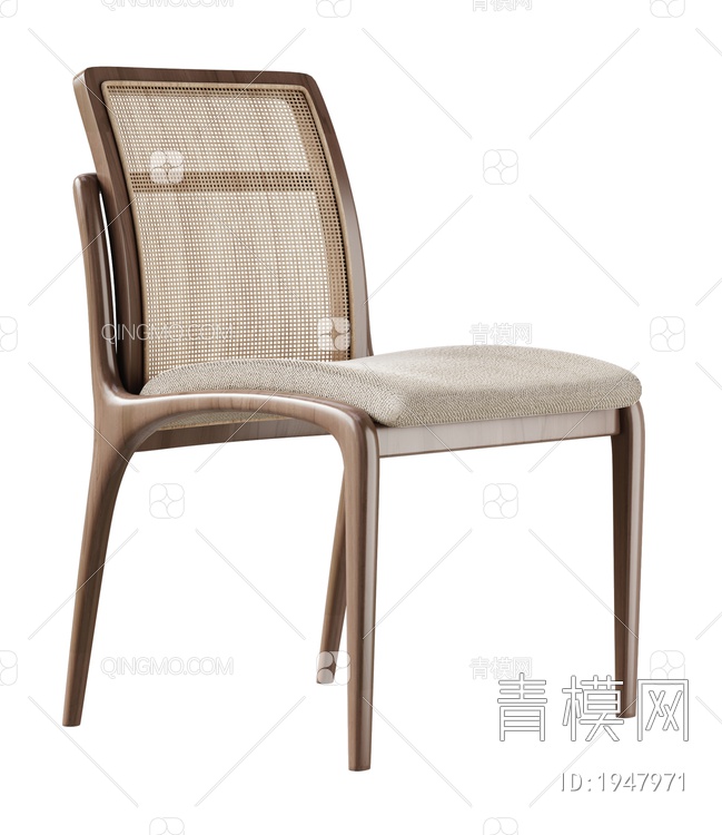 餐椅3D模型下载【ID:1947971】