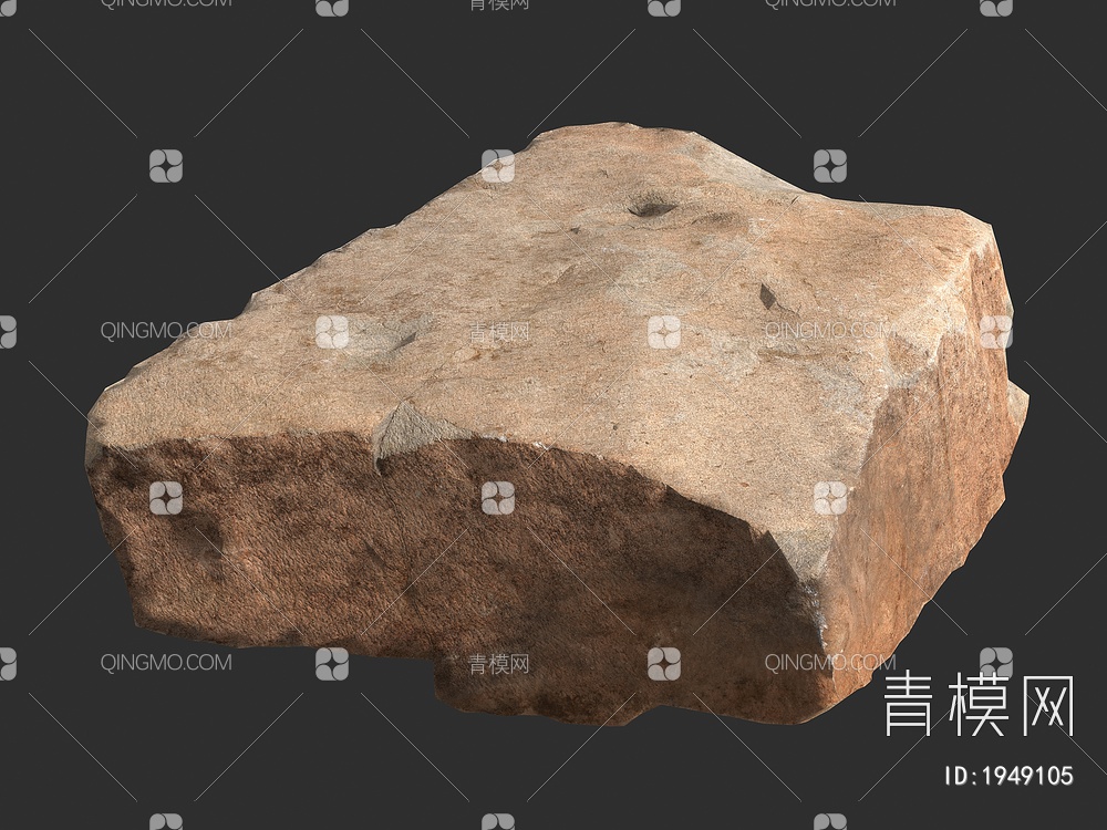 石头 岩石 鹅卵石 石块3D模型下载【ID:1949105】
