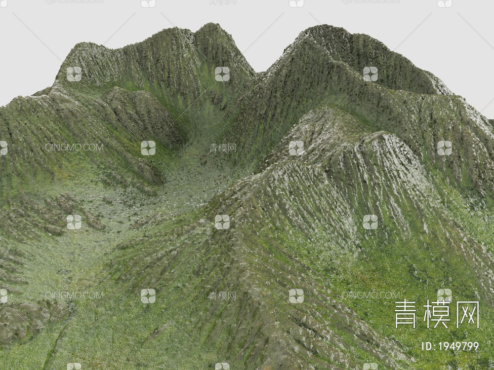 自然界景观 青山山势3D模型下载【ID:1949799】