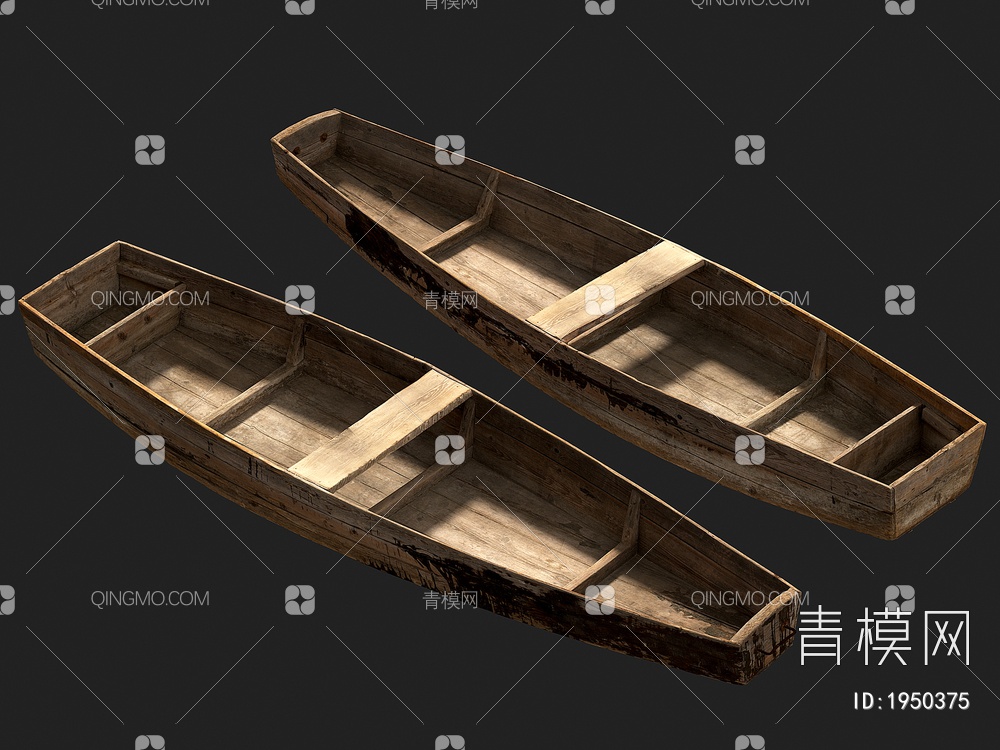 木船 船SU模型下载【ID:1950375】