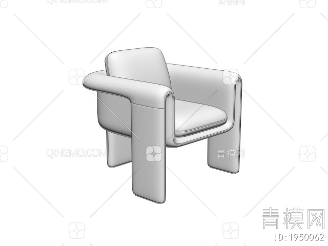 Floria 休闲椅3D模型下载【ID:1950062】