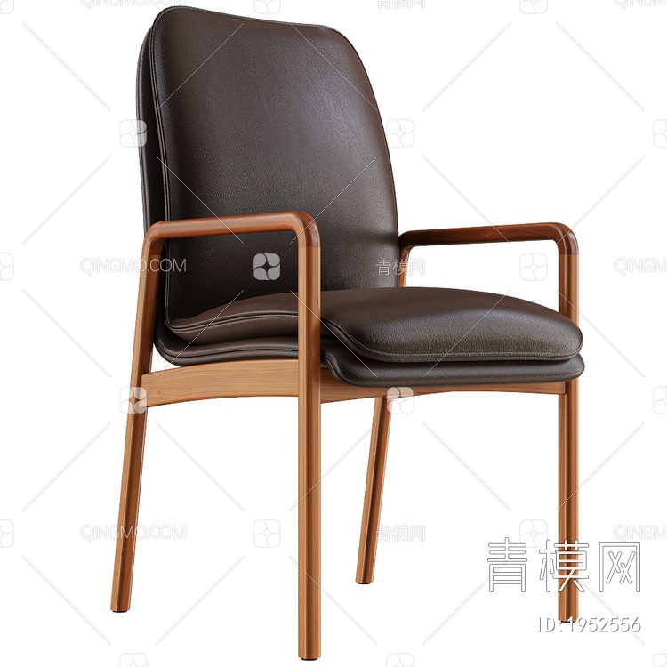 真皮单椅3D模型下载【ID:1952556】