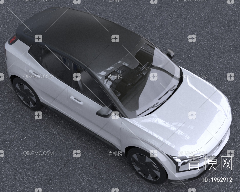 2024款国产沃尔沃EX30汽车3D模型下载【ID:1952912】
