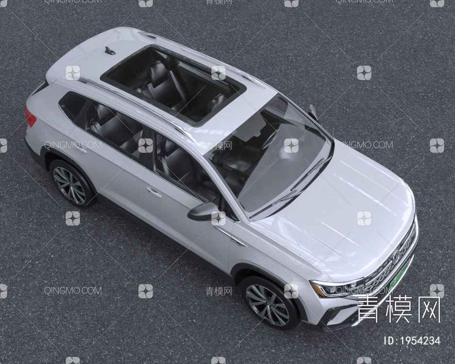 2022款大众Taos汽车低配版3D模型下载【ID:1954234】