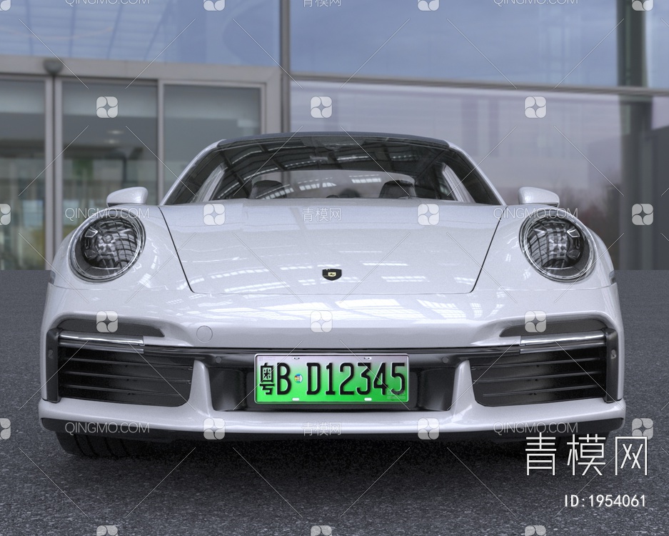 2022款保时捷911跑车3D模型下载【ID:1954061】
