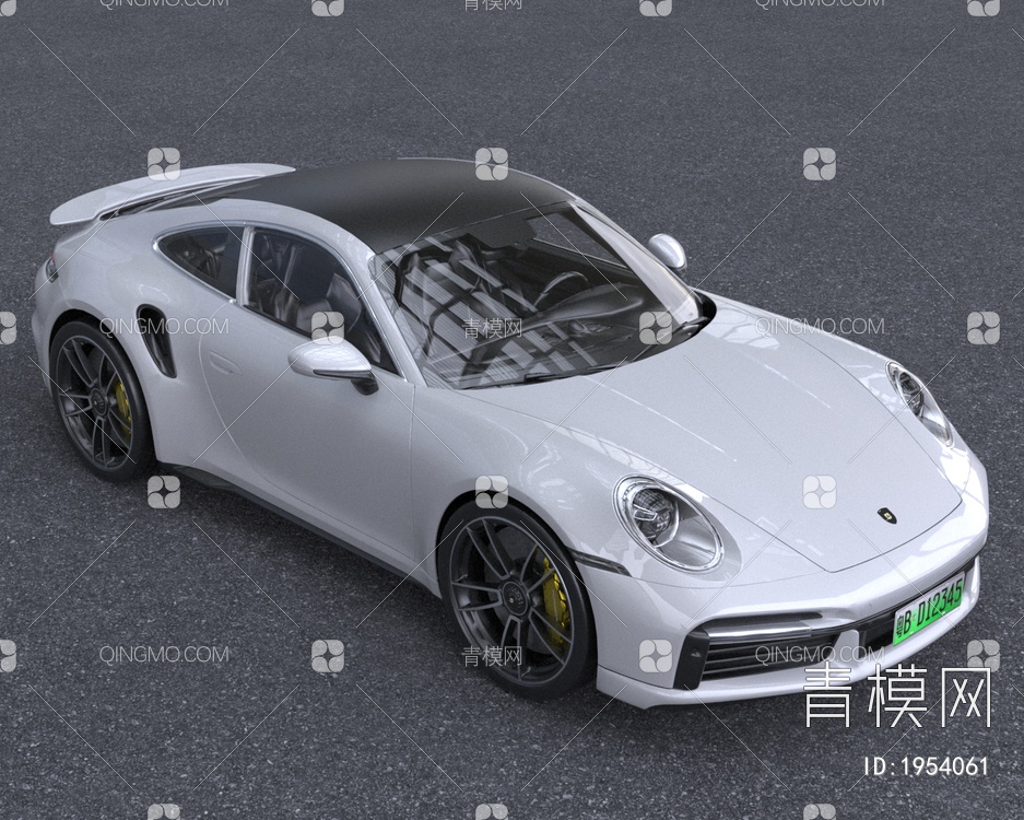 2022款保时捷911跑车3D模型下载【ID:1954061】