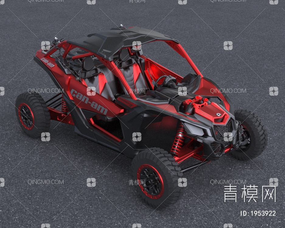 2022款MaverickX3越野车3D模型下载【ID:1953922】
