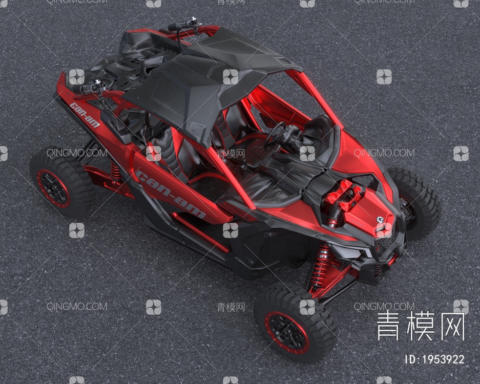 2022款MaverickX3越野车3D模型下载【ID:1953922】