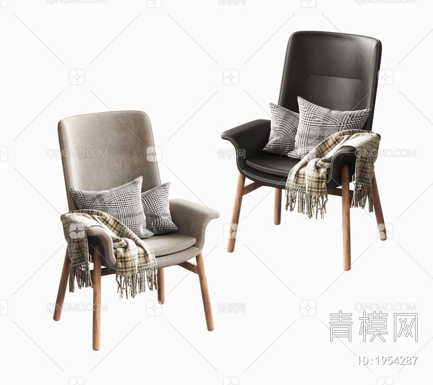IKEA 单椅3D模型下载【ID:1954287】