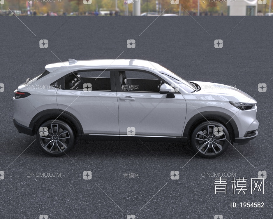2022款本田HRV汽车低配版3D模型下载【ID:1954582】