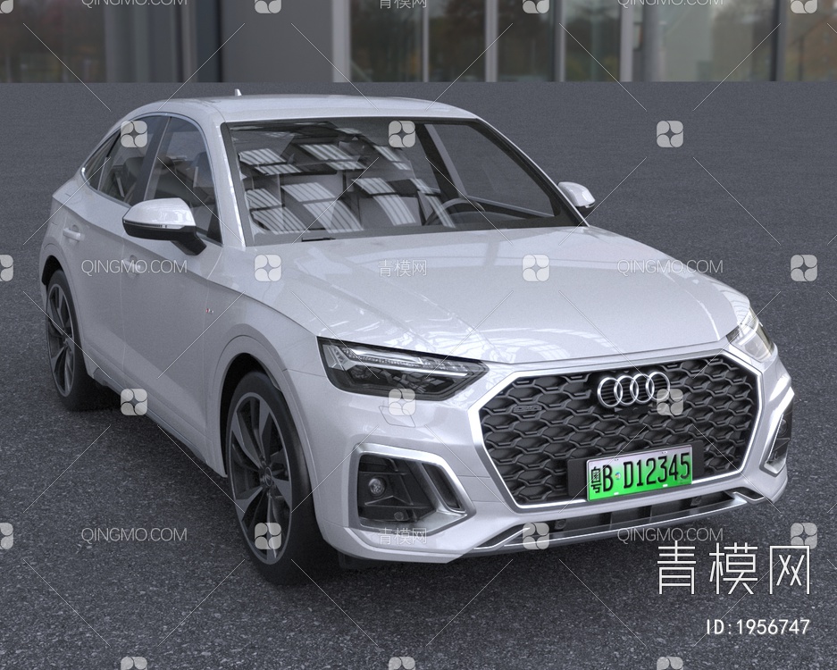 2022款奥迪Q5Sportback汽车3D模型下载【ID:1956747】